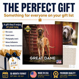 Great Dane Wall Calendar 2027 - 12" x 12" Monthly Noble Apollo of Dogs & Giant Dane Breed Calendar