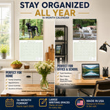 German Shorthaired Pointer Wall Calendar 2027 - 12" x 12" Monthly Athletic GSP Pointer & Liver Ticked Gundog Calendar