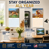 Boxer Wall Calendar 2027 - 12" x 12" Monthly Playful Courageous Athlete Dog Breed Calendar
