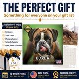 Boxer Wall Calendar 2027 - 12" x 12" Monthly Playful Courageous Athlete Dog Breed Calendar
