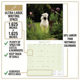 Soft Coated Wheaten Terrier Wall Calendar 2027 - 12" x 12" Monthly Happy & Devoted Wheaten Terrier Breed Calendar