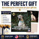 Soft Coated Wheaten Terrier Wall Calendar 2027 - 12" x 12" Monthly Happy & Devoted Wheaten Terrier Breed Calendar