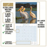 African Wildlife Wall Calendar 2027 - 12" x 12" Monthly Safari & Great Migration Photography Calendar