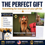 Yorkshire Terrier Wall Calendar 2027 - 12" x 12" Monthly Bold & Affectionate Yorkie Dog Breed Calendar