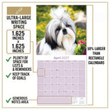 Shih Tzu Wall Calendar 2027 - 12" x 12" Monthly Affectionate & Playful Companion Dog Breed Calendar