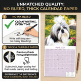 Shih Tzu Wall Calendar 2027 - 12" x 12" Monthly Affectionate & Playful Companion Dog Breed Calendar