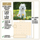 West Highland Terrier Wall Calendar 2027 - 12" x 12" Monthly Loyal & Spirited Westie Dog Breed Calendar