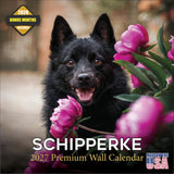 Schipperke Wall Calendar 2027 - 12" x 12" Monthly Curious & Energetic Schipperke Dog Breed Calendar