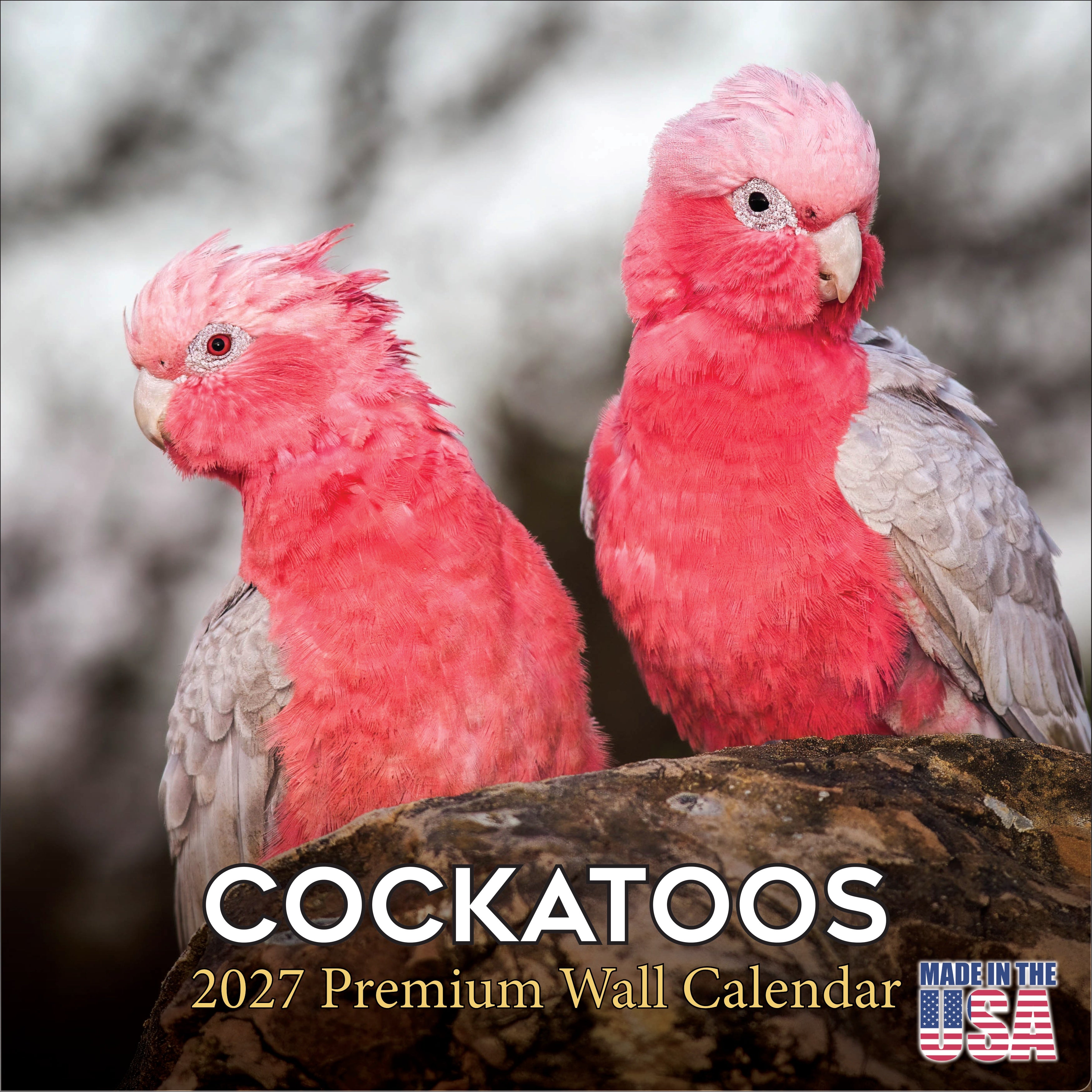Cockatoos Wall Calendar 2027 - 12
