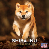 Shiba Inu Wall Calendar 2027 - 12" x 12" Monthly Spirited & Independent Japanese Dog Breed Calendar
