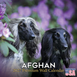 Afghan Hound Wall Calendar 2027 - 12" x 12" Monthly Dog Breed Calendar