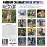 Australian Cattle Dog Wall Calendar 2027 - 12" x 12" 16-Month Intelligent and Resilient Dog Calendar