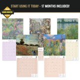 Claude Monet Wall Calendar 2027 - 12" x 12" Monthly Classic French Impressionist Oil Painting Art Calendar