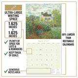 Claude Monet Wall Calendar 2027 - 12" x 12" Monthly Classic French Impressionist Oil Painting Art Calendar