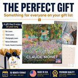Claude Monet Wall Calendar 2027 - 12" x 12" Monthly Classic French Impressionist Oil Painting Art Calendar