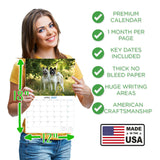 Akita Wall Calendar 2027 - 12" x 9" 14-Month Dog Breed Calendar