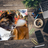 Akita Wall Calendar 2027 - 12" x 9" 14-Month Dog Breed Calendar