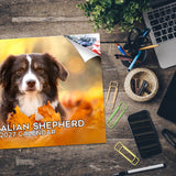 Australian Shepherd Wall Calendar 2027 - 12" x 9" 14-Month Dog Breed Calendar