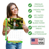 Basenji Wall Calendar 2027 - 12" x 9" 14-Month Dog Breed Calendar