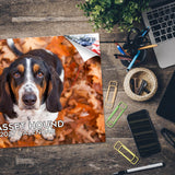 Basset Hound Wall Calendar 2027 - 12" x 9" 14-Month Dog Breed Calendar
