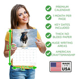 Black Labrador Wall Calendar 2027 - 12" x 9" 14-Month Dog Breed Calendar