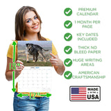 Border Terrier Wall Calendar 2027 - 12" x 9" 14-Month Dog Breed Calendar