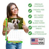 Boxer Puppies Wall Calendar 2027 - 12" x 9" 14-Month Dog Breed Calendar