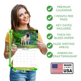 Bull Mastiff Wall Calendar 2027 - 12" x 9" 14-Month Dog Breed Calendar