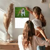 Bulldog Wall Calendar 2027 - 12" x 9" 14-Month Dog Breed Calendar