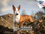 Bull Terrier Wall Calendar 2027 - 12" x 9" 14-Month Dog Breed Calendar