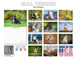 Bull Terrier Wall Calendar 2027 - 12" x 9" 14-Month Dog Breed Calendar
