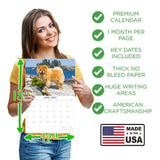 Chow Chow Wall Calendar 2027 - 12" x 9" 14-Month Dog Breed Calendar