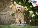 Cockapoo Wall Calendar 2027 - 12" x 9" 14-Month Dog Breed Calendar
