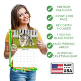 Corgi Wall Calendar 2027 - 12" x 9" 14-Month Dog Breed Calendar