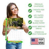 Doberman Wall Calendar 2027 - 12" x 9" 14-Month Dog Breed Calendar