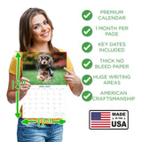 English Cocker Spaniel Wall Calendar 2027 - 12" x 9" 14-Month Dog Breed Calendar