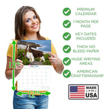 American English Springer Spaniel Wall Calendar 2027 - 12" x 9" 14-Month Dog Breed
