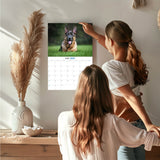 German Shepherd Wall Calendar 2027 - 12" x 9" 14-Month Dog Breed Calendar