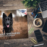German Shepherd Wall Calendar 2027 - 12" x 9" 14-Month Dog Breed Calendar