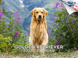 Golden Retriever Wall Calendar 2027 - 12" x 9" 14-Month Dog Breed Calendar
