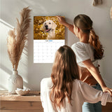 Golden Retriever Wall Calendar 2027 - 12" x 9" 14-Month Dog Breed Calendar