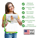 Golden Retriever Wall Calendar 2027 - 12" x 9" 14-Month Dog Breed Calendar