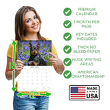 Miniature Pinscher Wall Calendar 2027 - 12" x 9" 14-Month Dog Breed Calendar