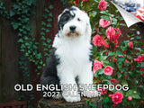 Old English Sheepdog Wall Calendar 2027 - 12" x 9" 14-Month Dog Breed Calendar