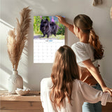Pomeranian Wall Calendar 2027 - 12" x 9" 14-Month Dog Breed Calendar