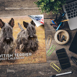 Scottish Terrier Wall Calendar 2027 - 12" x 9" 14-Month Dog Breed Calendar