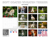 Soft Coated Wheaten Terrier Wall Calendar 2027 - 12" x 9" 14-Month Dog Breed