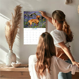 Vizsla Wall Calendar 2027 - 12" x 9" 14-Month Dog Breed Calendar