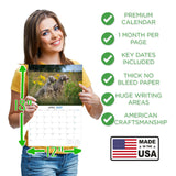 Weimaraner Wall Calendar 2027 - 12" x 9" 14-Month Dog Breed Calendar