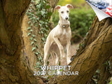 Whippet Wall Calendar 2027 - 12" x 9" 14-Month Dog Breed Calendar